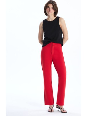 Lc Waikiki Yeni Sezon Dar Fit Ispanyol Paça Kadın Pantolon