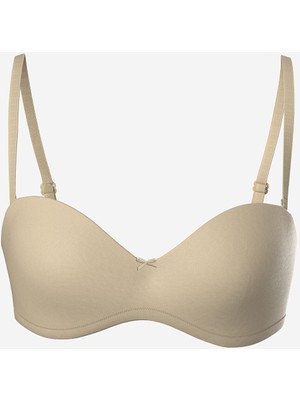 Lc Waikiki Yeni Sezon Balenli Dolgusuz Düz Straplez Sütyen