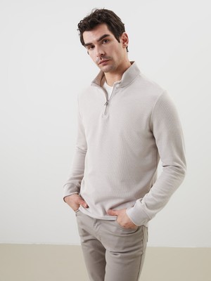 Lc Waikiki Yeni Sezon Dik Yaka Erkek Sweatshirt