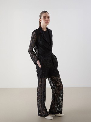 Lc Waikiki Yeni Sezon Desenli Kadın Ceket