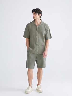 Lc Waikiki Yeni Sezon Rahat Kalıp Müslin Erkek Şort