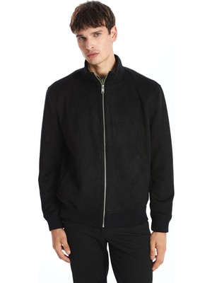 Lc Waikiki Yeni Sezon Standart Kalıp Dik Yaka Süet Erkek Mont