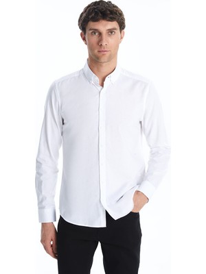 Lc Waikiki Yeni Sezon Regular Fit Uzun Kollu Oxford Erkek Gömlek