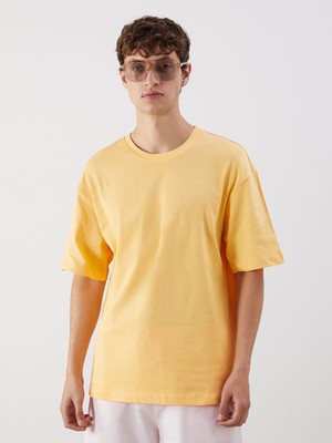 Lc Waikiki Yeni Sezon Bisiklet Yaka Penye Erkek Tişört