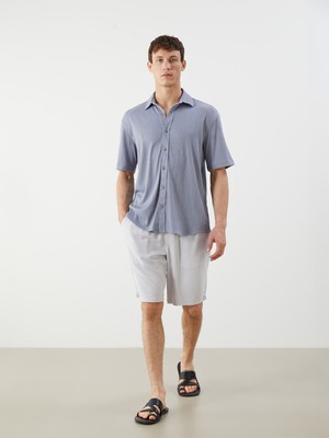 Lc Waikiki Yeni Sezon Standart Kalıp Keten Karışımlı Erkek Şort