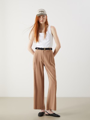 Lc Waikiki Yeni Sezon Loose Fit Pileli Kadın Pantolon