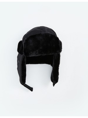 Lc Waikiki Yeni Sezon Kürklü Erkek Kar Şapkası