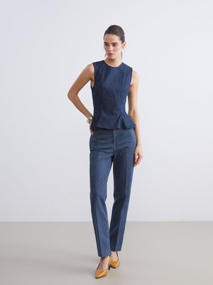 Lc Waikiki Yeni Sezon Flare Kadın Jean Pantolon