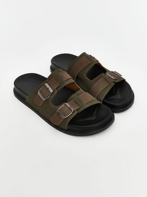 Lc Waikiki Yeni Sezon Çift Bantlı Erkek Terlik