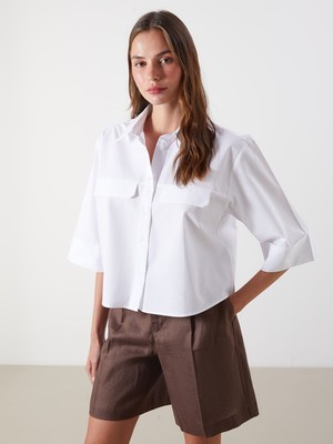 Lc Waikiki Yeni Sezon Loose Fit Kadın Gömlek