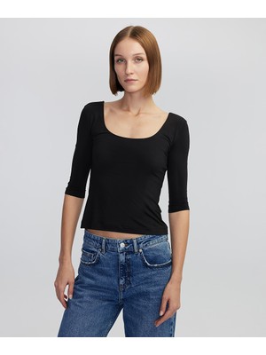 Dar Kesim Tişört IW6240070233001