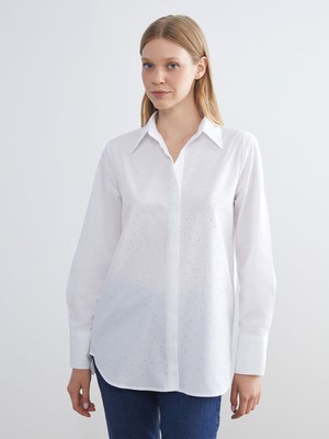 Lc Waikiki Yeni Sezon Poplin Kadın Gömlek