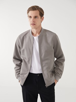 Lc Waikiki Yeni Sezon Standart Kalıp Kolej Yaka Erkek Bomber Mont
