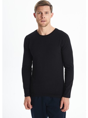 Lc Waikiki Yeni Sezon Bisiklet Yaka Uzun Kollu Erkek Atlet