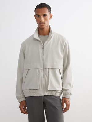 Lc Waikiki Yeni Sezon Rahat Kalıp Dik Yaka Erkek Mont