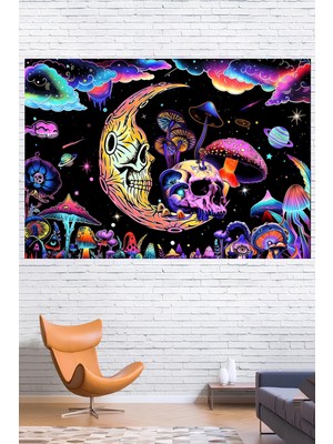 Kaliteli Kumaş , Canlı Renkler Duvar Örtüsü Duvar Halısı Wall Tapestry