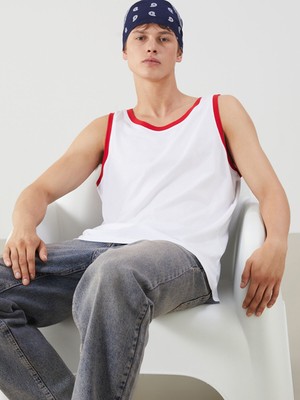 Lc Waikiki Yeni Sezon Bisiklet Yaka Erkek Kolsuz Tişört