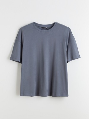 Lc Waikiki Yeni Sezon Büyük Beden Basic Penye Erkek Tişört