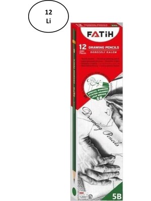 Fatih Dereceli Kurşun Kalem 5b 12 Li