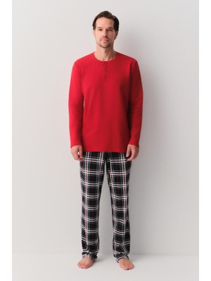 Suwen Robert Erkek Pijama Takımı