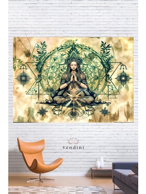 Kaliteli Kumaş , Canlı Renkler Duvar Örtüsü Duvar Halısı Wall Tapestry