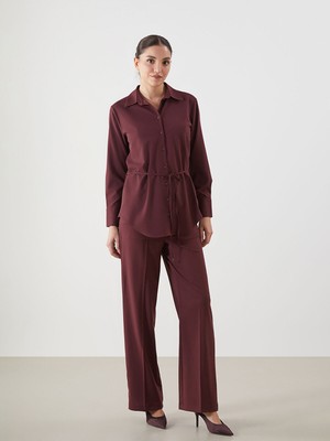 Lc Waikiki Yeni Sezon Beli Lastikli Geniş Paça Kadın Pantolon