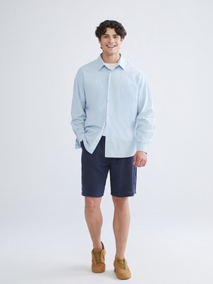 Lc Waikiki Yeni Sezon Rahat Kalıp Keten Görünümlü Erkek Şort