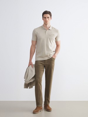 Lc Waikiki Yeni Sezon Standart Kalıp Kadife Erkek Chino Pantolon