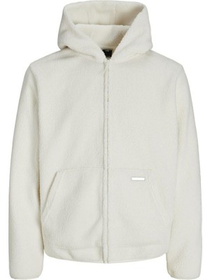 Jack Jones Grıd Fleece Polar Kapüşonlu Erkek Sweat 12282871