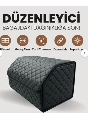 Hyundai Tuscon Bagaj Toplayıcı Organizer Bagaj Çantası Siyah Fs