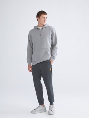 Lc Waikiki Yeni Sezon Slim Fit Real Madrid Baskılı Erkek Jogger Eşofman Altı