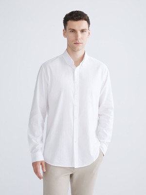 Lc Waikiki Yeni Sezon Slim Fit Uzun Kollu Oxford Erkek Gömlek