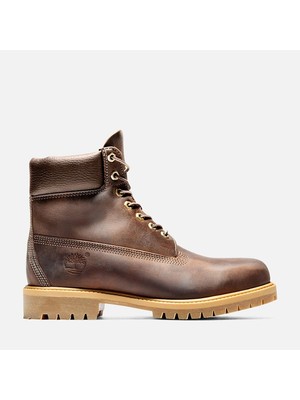 Timberland Premium 6 Inch Lace Up Waterp Erkek Kahverengi Bot - TB127097