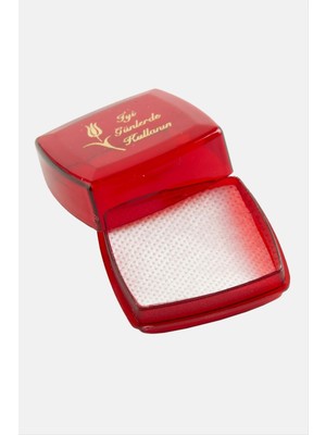 Ds-Derin Iyi Günlerde Kullanın Yazılı Gram Altın Kutusu Küçük-Kırmızı