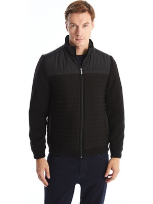 Lc Waikiki Yeni Sezon Standart Kalıp Dik Yaka Erkek Triko Mont