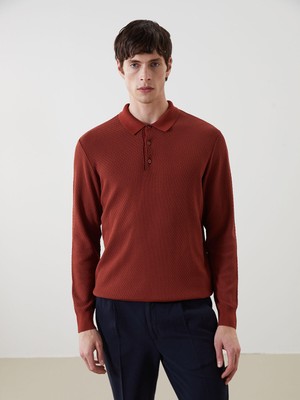 Lc Waikiki Yeni Sezon Polo Yaka Uzun Kollu Erkek Triko Kazak