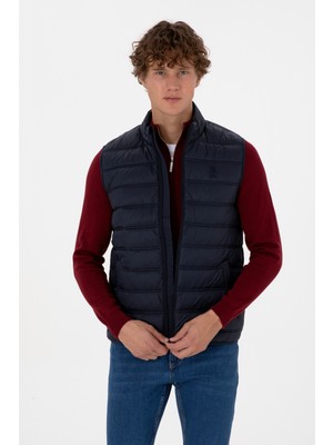 U.s. Polo Assn. Erkek Lacivert Yelek (Dokuma) 50310039-VR033