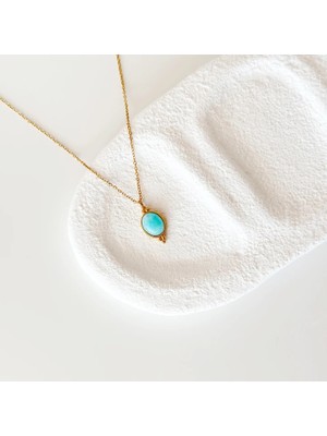 Marmaris Gold Çelik Kolye