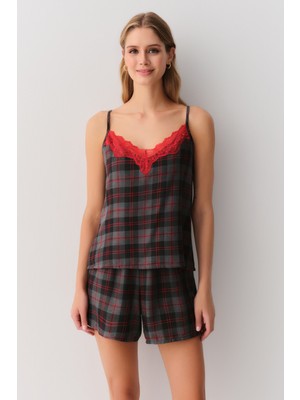 Suwen Feel Atlet Şort Pijama Takımı