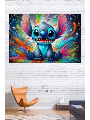 Lilo ve Stich Duvar Halısı Duvar Örtüsü Wall Tapestry