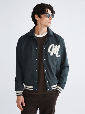 Lc Waikiki Yeni Sezon Rahat Kalıp Gömlek Yaka Süet Erkek Mont