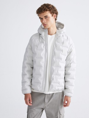 Lc Waikiki Yeni Sezon Slim Fit Kapüşonlu Erkek Şişme Mont