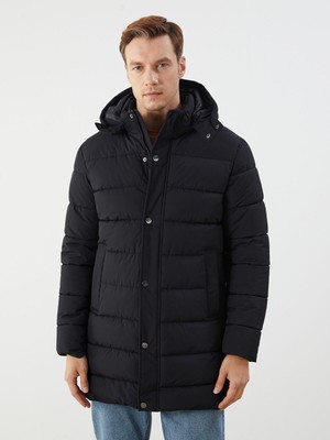 Lc Waikiki Yeni Sezon Standart Kalıp Kapüşonlu Erkek Parka