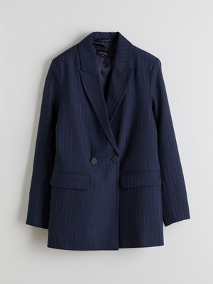 Lc Waikiki Yeni Sezon Çizgili Kadın Blazer Ceket