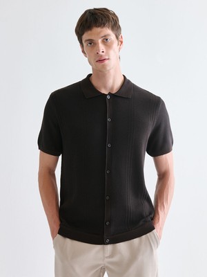 Lc Waikiki Yeni Sezon Standart Kalıp Polo Yaka Erkek Triko Hırka