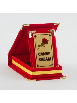 Ds-Derin Canım Babam Plaketi-Kırmızı