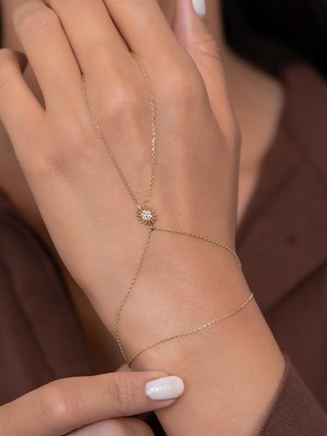 14 Ayar Altın Güneş Şahmeran