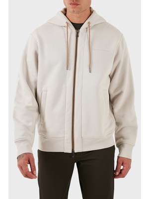 Armani Exchange Pamuklu Regular Fit Kapüşonlu Fermuarlı Sweat Erkek Sweat XM001026 AF16279 U1013