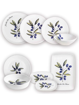 The Mia Olivos 6 Kişilik Yemek Talımı 31 Parça Set 1