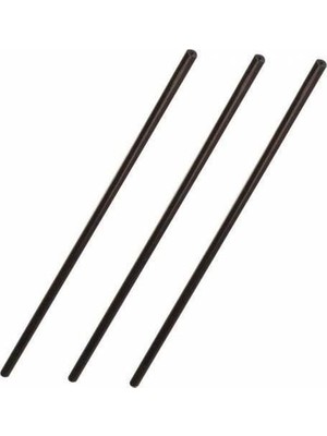 Mum Sıcak Silikon Siyah 6,2 mm  30 cm 3 Adet